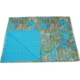 Aizza Trends Handmade Pure Cotton Kantha Quilt, Traditional Look Bed