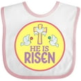 thumbnail image 3 of Inktastic He is Risen for Easter Boys or Girls Baby Bib, 3 of 4