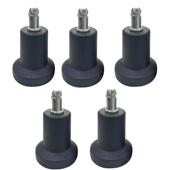 Giaone 5Pcs Office Chair Glides Replacement rotates Casters Wheel Heavy Duty Wheel for Fixed Stationary Use on All Floor Types