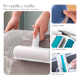thumbnail image 2 of Cepillo Y Rodillo Belug Cepilla Mascota 2PZ Blanco CON AZUL, 2 of 5