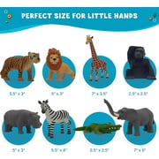 Get Ready Kids Wild Animal Playset, 8 Pieces