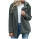 thumbnail image 2 of Puntoco Chaqueta para mujer Chaqueta sólida Botón de bolsillo Cuello vuelto Slim Fit Chaqueta cálida mediana y larga Puntoco Puntoco-815, 2 of 6