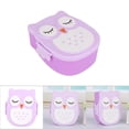 thumbnail image 5 of Food Storage Box Food Storage Container Plastic Portable Cartoon Lunch Box Food Safe Microwave Storage Container, 5 of 5