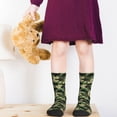 thumbnail image 5 of Honeii Camouflage Dinosaur Print Children's Colorful Socks,Unisex Kids and Toddlers' Cushioned Sock,Kids Athletic Crew Socks,for Everyday Wear and Sports, 5 of 5