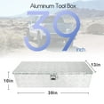 thumbnail image 2 of Confote Durable Tool Boxes & Organizers, Aluminum Silver, 39 x 13 x 10 Inch, 1 lb, 2 of 9