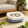 thumbnail image 5 of 16.92" Winter Cat Blanket & Pet Bed – Soft, Warm, Fluffy Nest for Cats and Small Dogs, Comfortable Cozy Pet Bed, 5 of 5