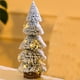 thumbnail image 5 of Mini Christmas Tree Snow Frost Ornaments, Wooden Bases Miniature Scenes, Christmas Crafting Designing, Festive Home Decor, Tabletop Decor, Xmas Ornament Set, Small Wooden Stand, For Bedroom, 5 of 9