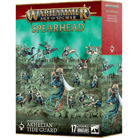Games Workshop - Warhammer Age of Sigmar - Idoneth Deepkin - Spearhead Akhelian Tide Guard