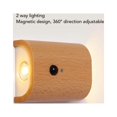 thumbnail image 3 of <p>Stair Light, Night Light Long Battery Life USB Rechargeable Beech Wood With Motion Dusk To Dawn Sensor For Hallway</p>, 3 of 7