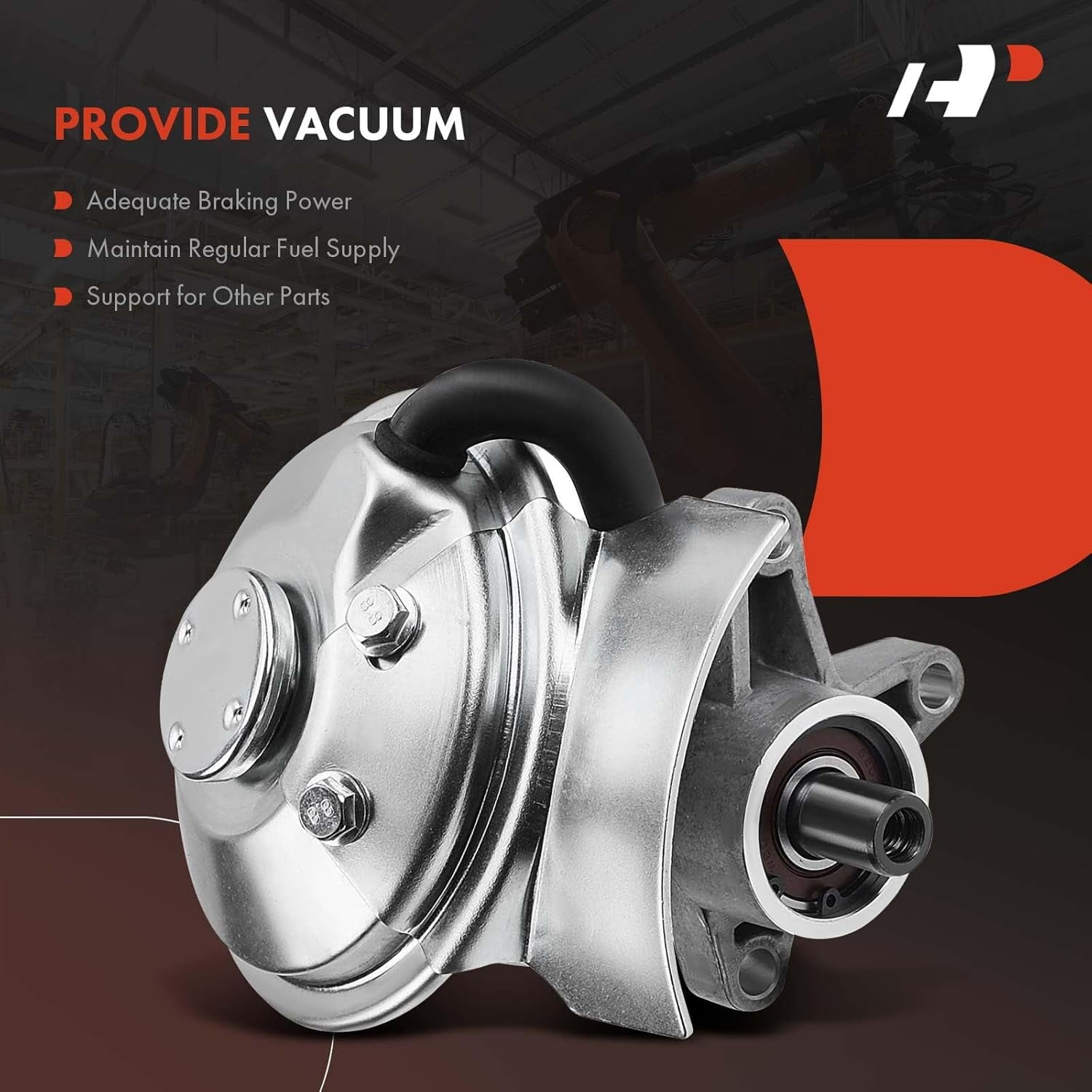 A-Premium Vacuum Pump Compatible with Chevrolet Tahoe Express 2500 3500 B7 C1500 C2500 Suburban C3500HD GMC Yukon Savana K1500 K2500 Suburban G3500 P3500 Fits select: 2001-2002 GMC SAVANA RV G3500