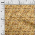 thumbnail image 2 of oneOone Cotton Poplin Twill Yellow Fabric Abstract Floral Craft Projects Decor Fabric Printed By The Yard 56 Inch Wide-2rb, 2 of 5