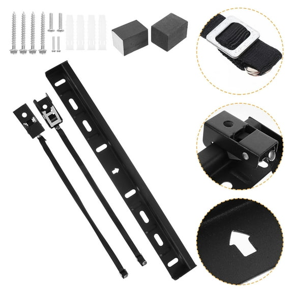 SOPOTUTU 1Set TV Wall Mount for Bedroom No Drilling Required L Shaped Mechanical Bracket