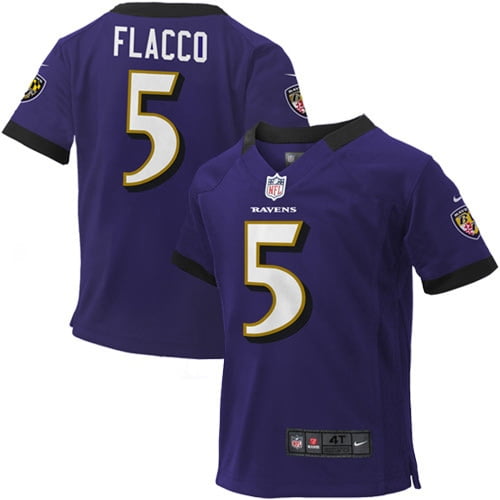 Joe Flacco Baltimore Ravens Nike Toddler Game Jersey - Purple