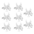 thumbnail image 4 of 8pcs Butterflies Hair Clip Creative 3D Butterflies Barrettes Women Hair Accessory, 4 of 8
