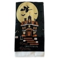 thumbnail image 2 of Happy Halloween Towels Set of 2 | Halloween Towels | Halloween Kitchen Towels | Halloween Hand Towels for Bathroom | Halloween Kitchen Towel set | Decorative Towels Kitchen Purple Pumpkin, 2 of 3