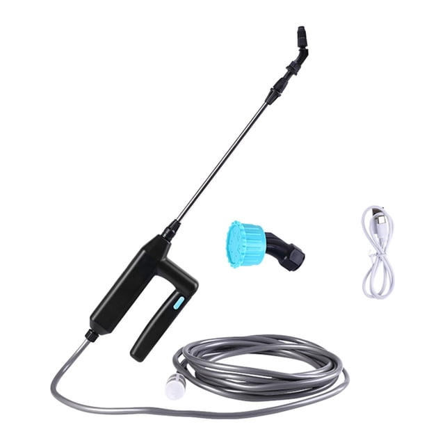 Injueey Handheld Garden Sprayer Car Clean Rechargeable Shower Household Pets Jardín y Patio opcion 2