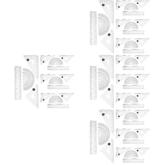 HOMEMAXS 16 Sets of Professional Student Drafting Kit Engineering Drawing Supplies Precise Measuring Kit