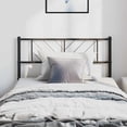thumbnail image 1 of vidaXL Headboard Metal Bed Header with Back Support for Bedroom Furniture, 1 of 4