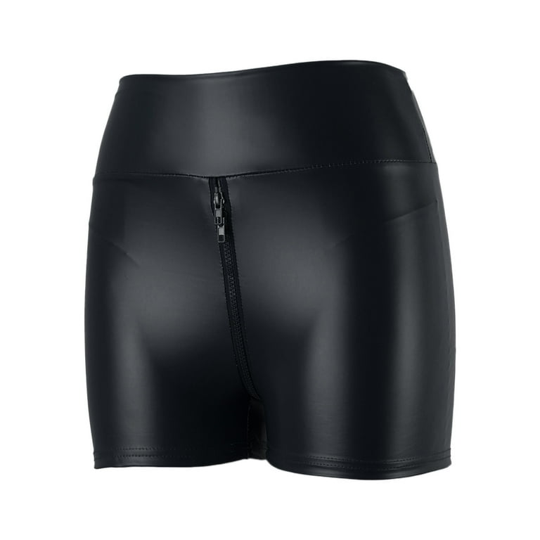 Women's High Waisted Baggy Shorts Pants Leggings Stretch Waisted