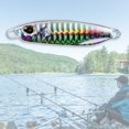 thumbnail image 3 of superficie atrae aparejos de cebo flotante falso 3D para lubina Plata 50g shamjiam señuelo de pesca, 3 of 7