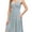 Maple Leaf Grey, variant on Aiyino Women's V Neck Floral Spaghetti Strap Summer Casual Swing Dress with Pocket