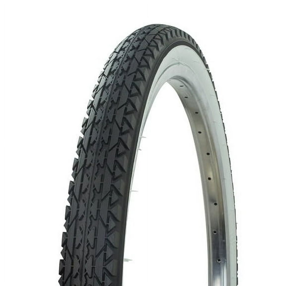 Tire 24" x 2.125" P-123A Black/White Sidewall