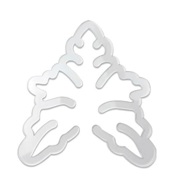 Transemion Transparent Plastic Plant Support Frame For Beautiful Plant Display Simply Type A