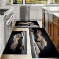 thumbnail image 6 of Floor Rugs Sets 3 Piece with Runner, Farmhouse Kitchen Rugs and Mats Non Skid Washable Runner Rug for Kitchen Sink Laundry, 6 of 12