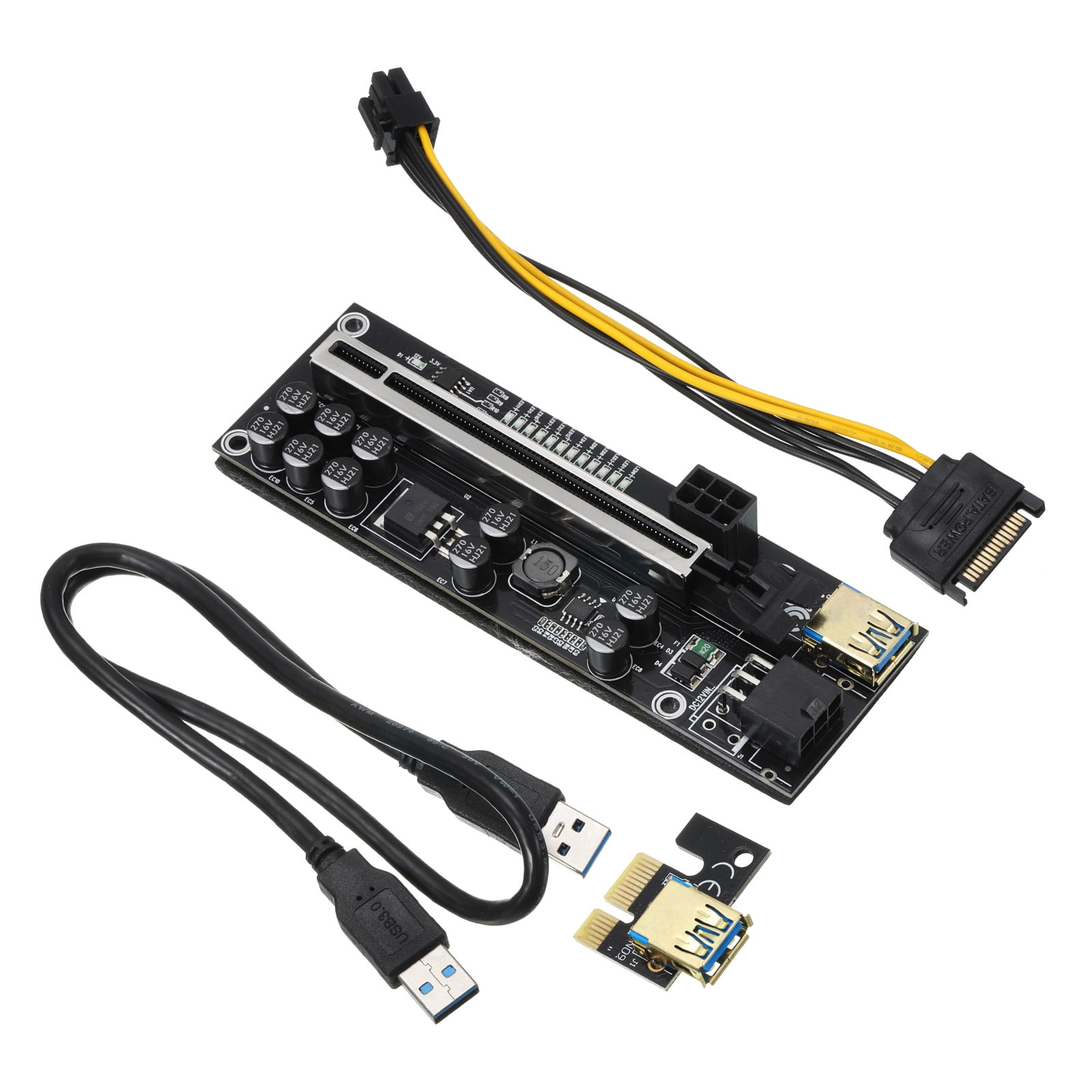 Mining ZEC Power Supply 12V GPU/PSU Breakout Board for HP 1200w