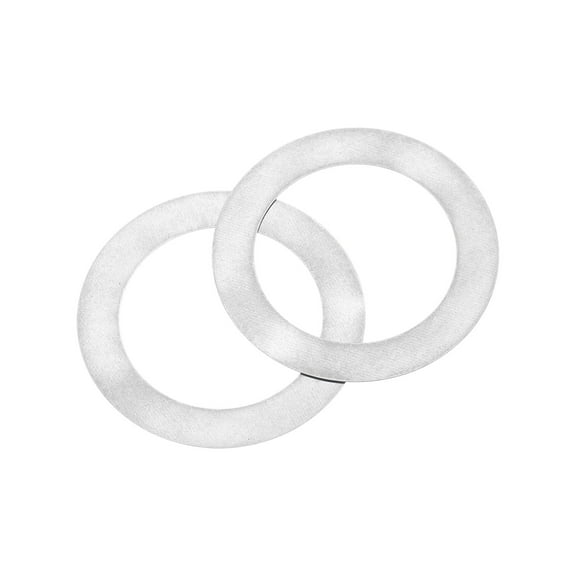 20Pcs 304 Stainless Steel Flat Washers, M28x40x0.2mm Ultra Thin Flat Spacers