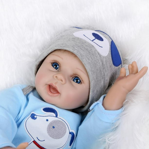 UBesGoo 22" Collection Reborn Baby Doll Realistic Baby Dolls Boy for Ages 3+ Gift Walmart.com