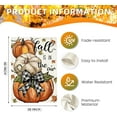 thumbnail image 6 of Fall IS IN The Air House Flags for Outdoor Decoration Pumpkins Large Yard Flag Seasonal Decorative Decor for Harvest Autumn Thanksgiving Holiday Outside 28x40 Inch Vertical Double Sided, 6 of 6