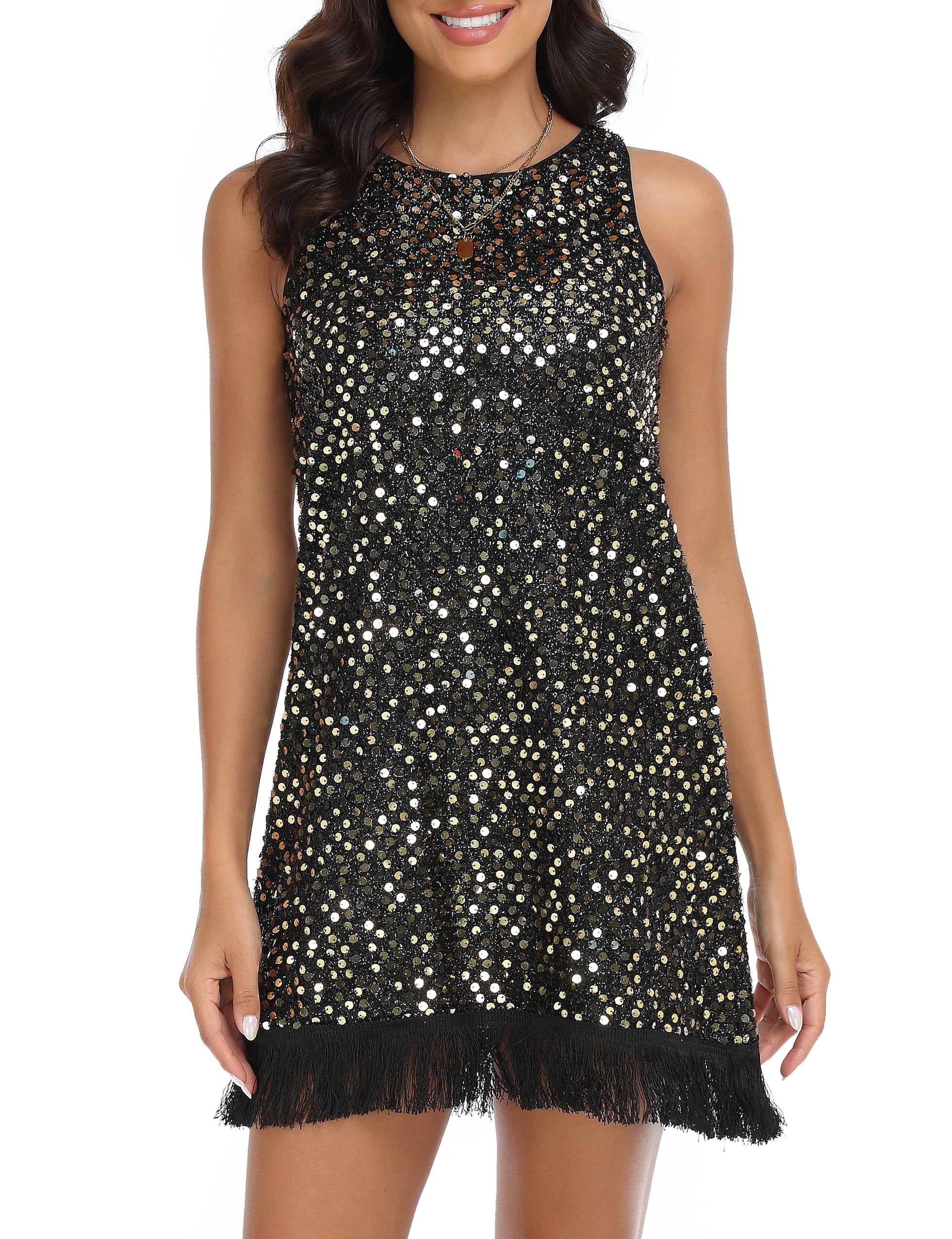Shimmer And Shine Strapless Sequin Mini Dress