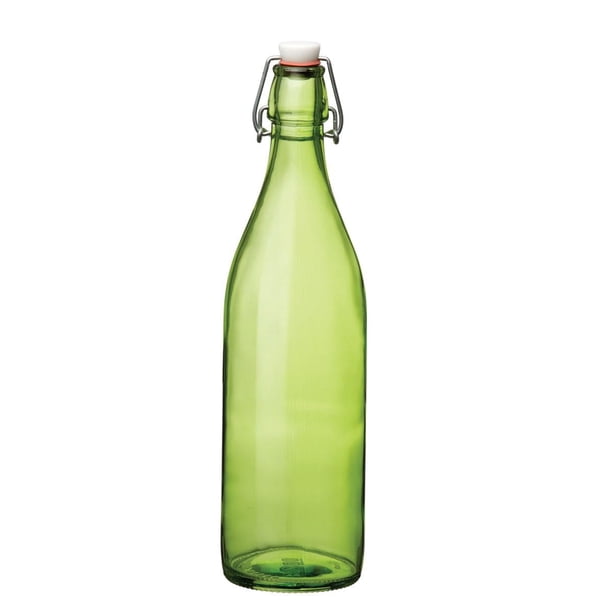 Botella de cristal Bormioli Rocco Giara Green 1L