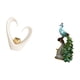 thumbnail image 5 of Figura de escritorio,Decoración de escritorio con forma de corazón para oficina o hogar,Figura de escritorio,Estatua de pavo real en estante,escritorio,decoración del hogar,Figuras, 5 of 8