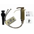 thumbnail image 5 of Single Handle Bathroom Faucet Lavatory Faucet Stainless Steel Single Hole-TP, Brushed Gold, 5 of 6