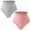 Gray,Pink, variant on Bigersell Womens Underwears Clearance Womens Cheeky Panties G-Strings Panty Style P-1740 Nylon Period Panties Seamless Thong Briefs Mid Waist Women's Bikini Panties Gray,Green M