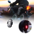 thumbnail image 2 of Mode Télécommande Lumière Stroboscopique LED Colorée Rechargeable Sans Fil Lampe d'Avertissement pour Moto, 2 of 4