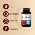 thumbnail image 3 of Suplemento de aceite de krill antártico NatureBell 1000 mg 240 cápsulas blandas, 3 of 6