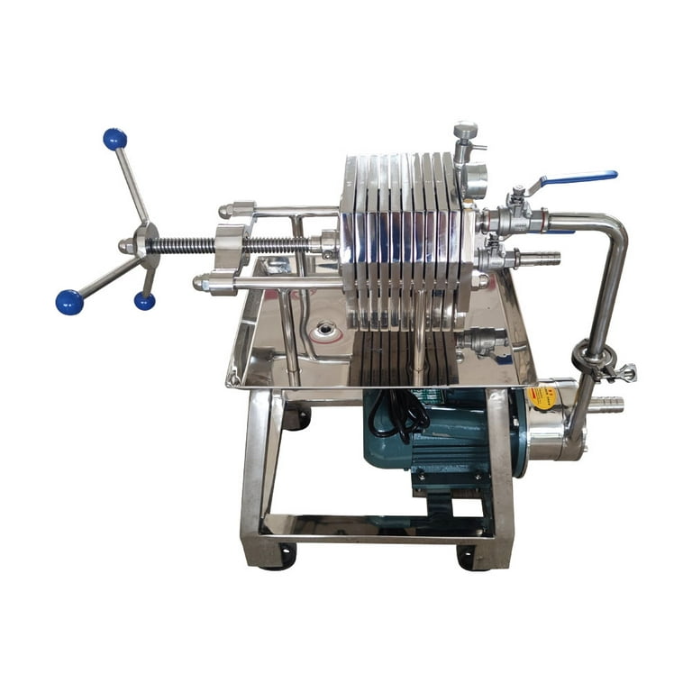 New 150 Stainless Steel Filter Press Filter Machine Lab Filtration  Equipment