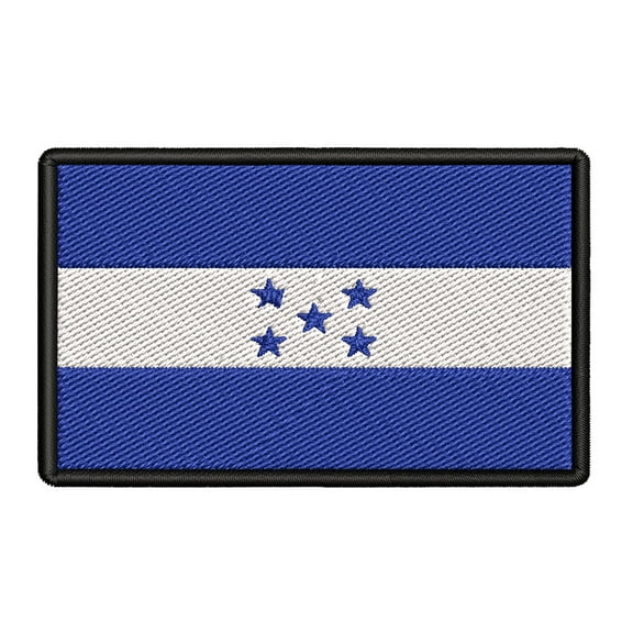 Honduras Flag Embroidered Iron-on Patch