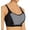 Black/White, variant on Women's Pour Moi 97007 Energy Rush Lightly Padded Underwire Sports Bra (Navy Fern 32FF)