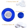 thumbnail image 3 of 7"-Large Capacity Floating Chlorine Dispenser,Pool Chlorine Floater Fits 1-3" Tables, 3 of 7