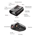 thumbnail image 3 of APEXEL APL-NV009 4K Night Vision Goggles Digital Night Vision Binoculars 1080P 5X Optical Zoom Viewing 984ft/300M in Dark with 3-inch LCD Screen Support Image Video Recording for Bird Watch, 3 of 7