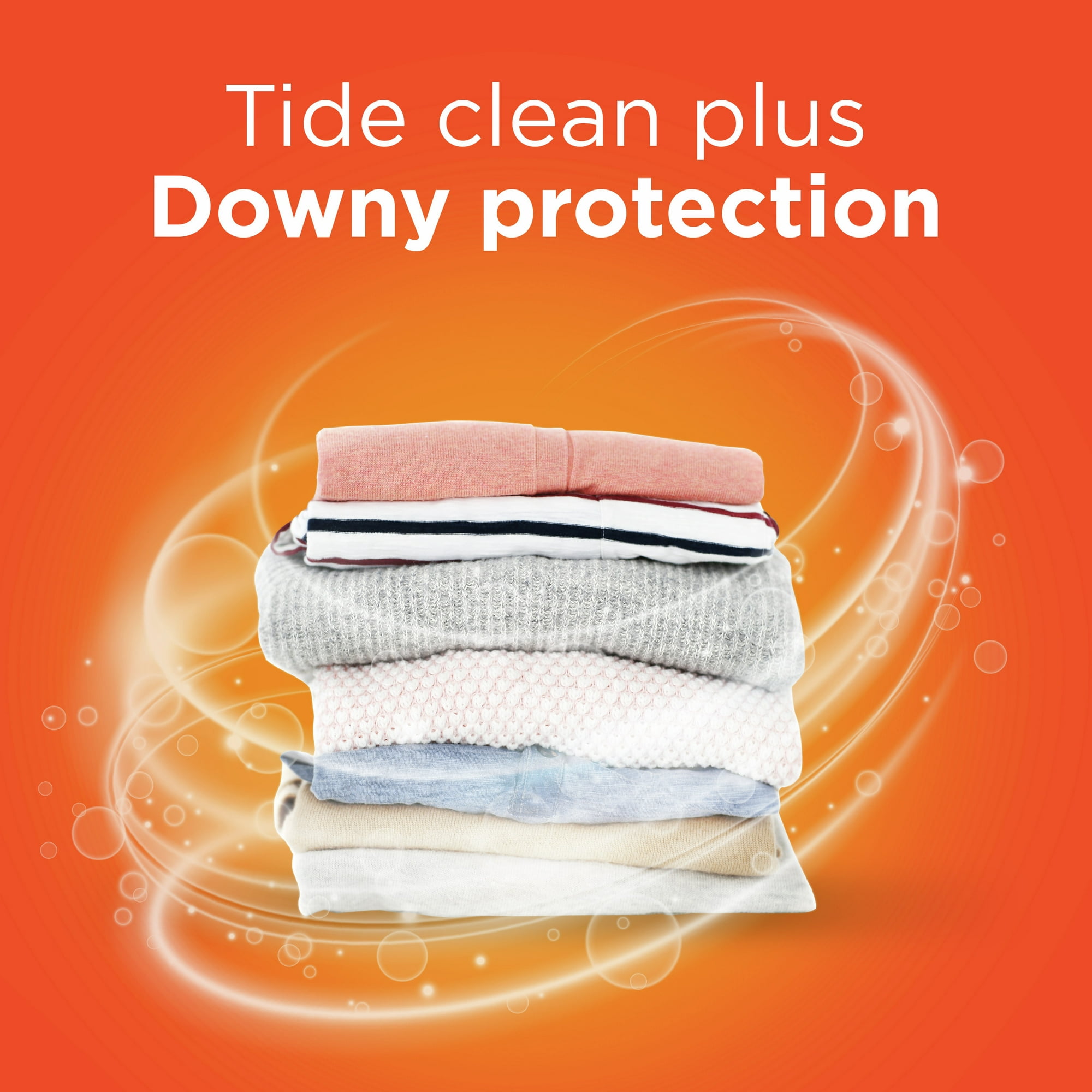 Tide Plus Downy Liquid Laundry Detergent, April Fresh, 146 fl oz, 94 Loads