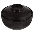 thumbnail image 1 of 1pc Japanese Style Miso Soup Bowl with Lid Rice Bowl Melamine Soup Bowl, 1 of 5