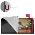thumbnail image 5 of Merry Christmas Mailbox Cover Magnetic Winter Deer Mailbox Wraps Post Box Cover Décor 21x18 in, 5 of 7