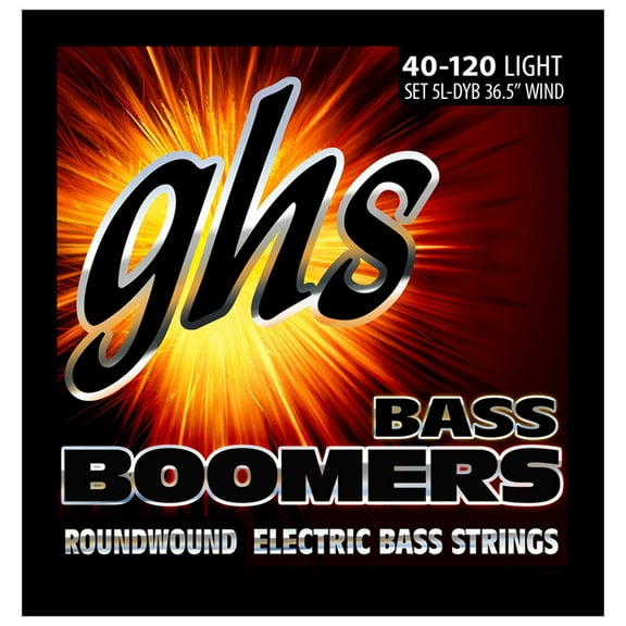 GHS Light 5-String Bass Boomers 5L-DYB 40-120