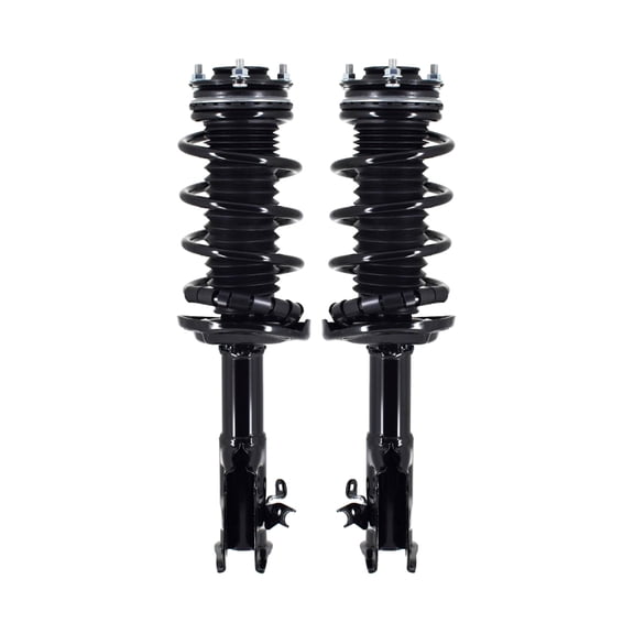 Pair Front Left-Right Quick Complete Strut-Coil Spring For 2006-2011 Honda Civic Sedan