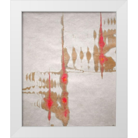 Gutierrez, Katie C. 12x14 White Modern Wood Framed Museum Art Print Titled - Flux 17